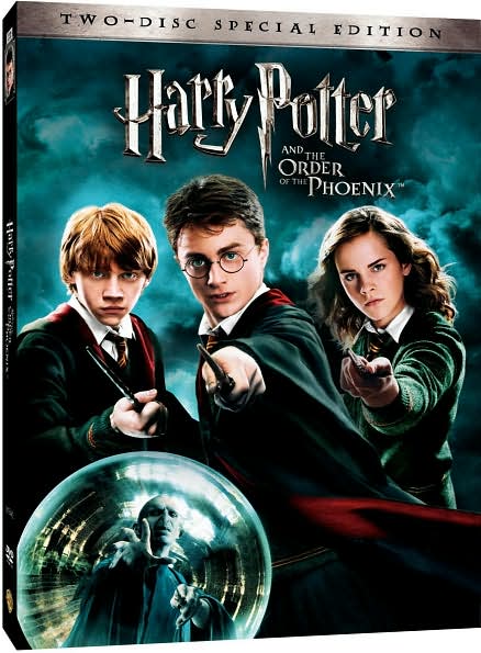 harry potter order of the phoenix dvd